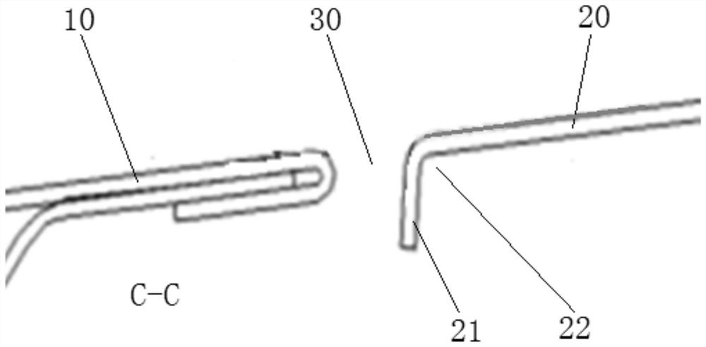 Flanging face design method, flanging machining die and method and part