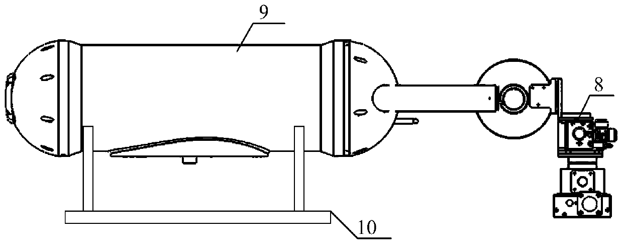 Calibration device and device of laser cloud particle imager