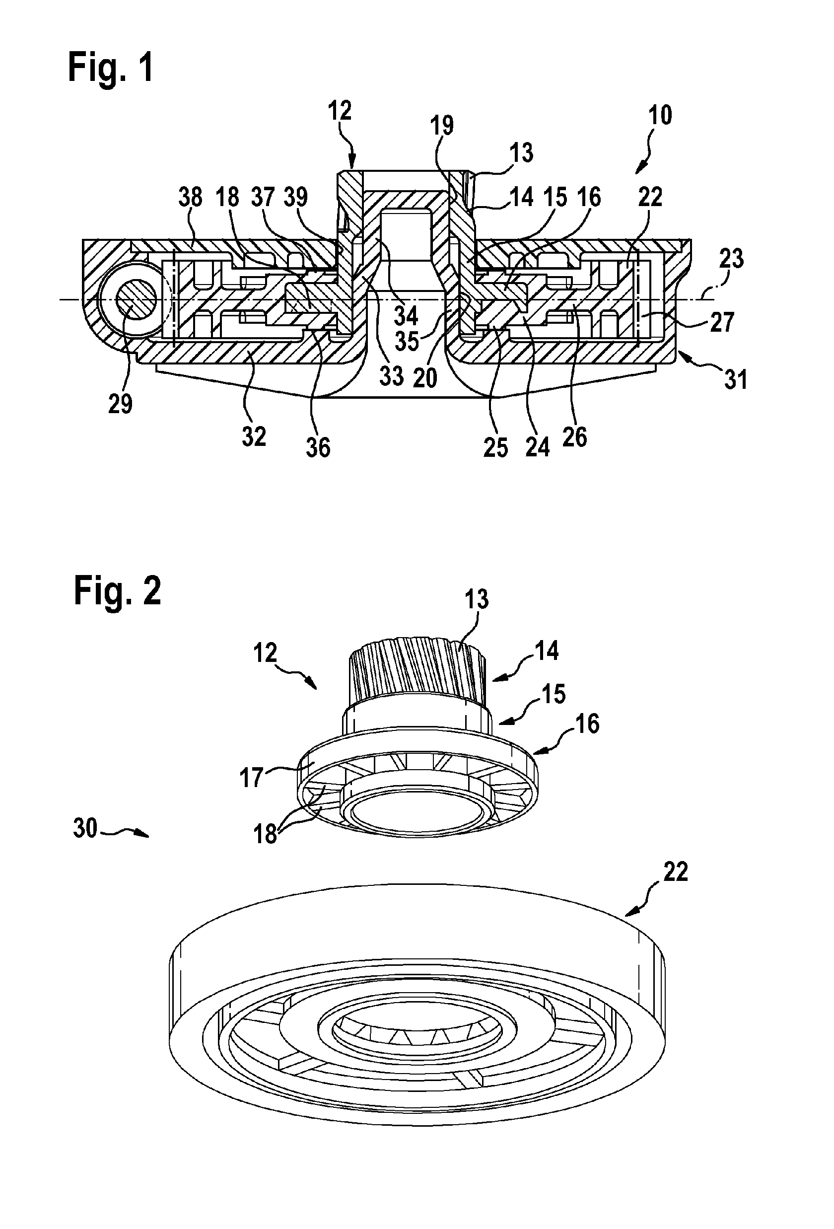 Transmission drive unit