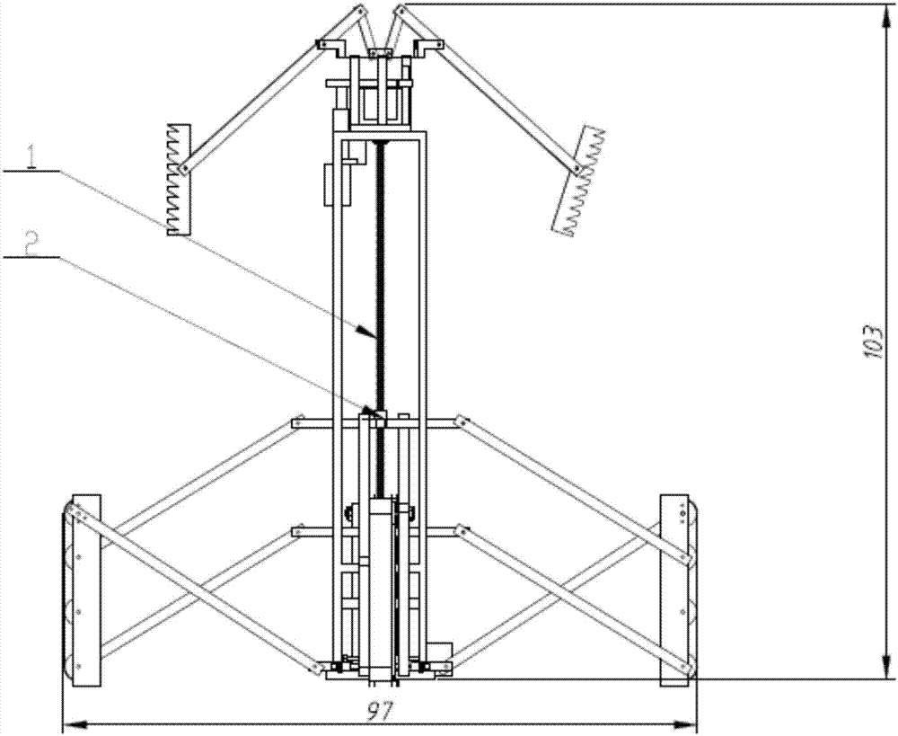 Chimney cleaning machine