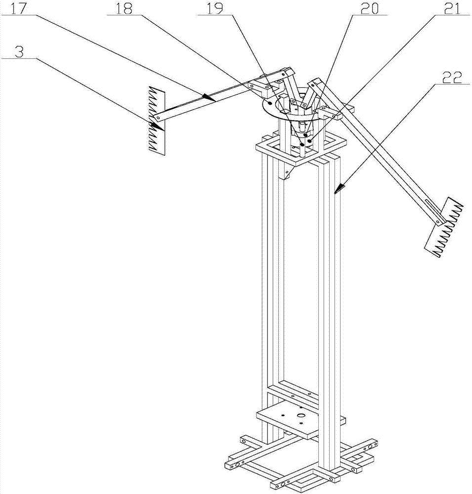 Chimney cleaning machine