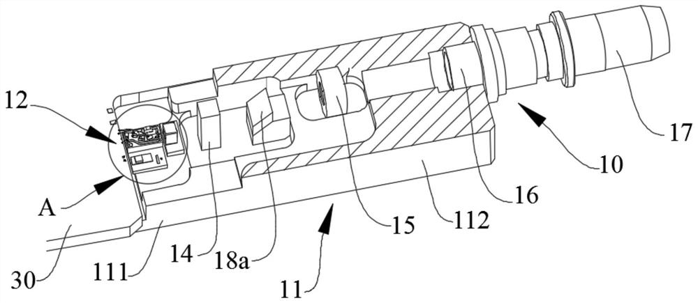 Optical transmitting assembly and optical transceiver module