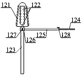 Comfortable good-effect matched safety device of nursing walker