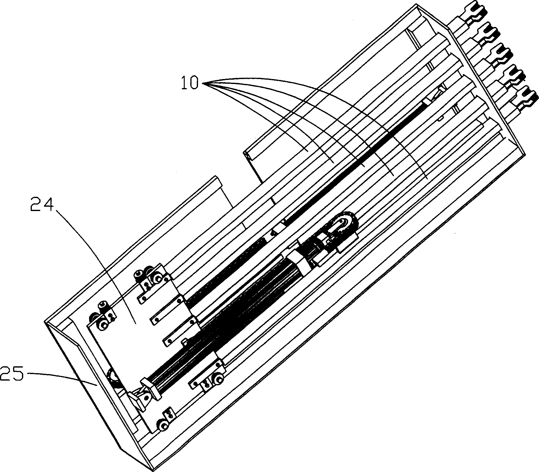 Automatic waste paper baler