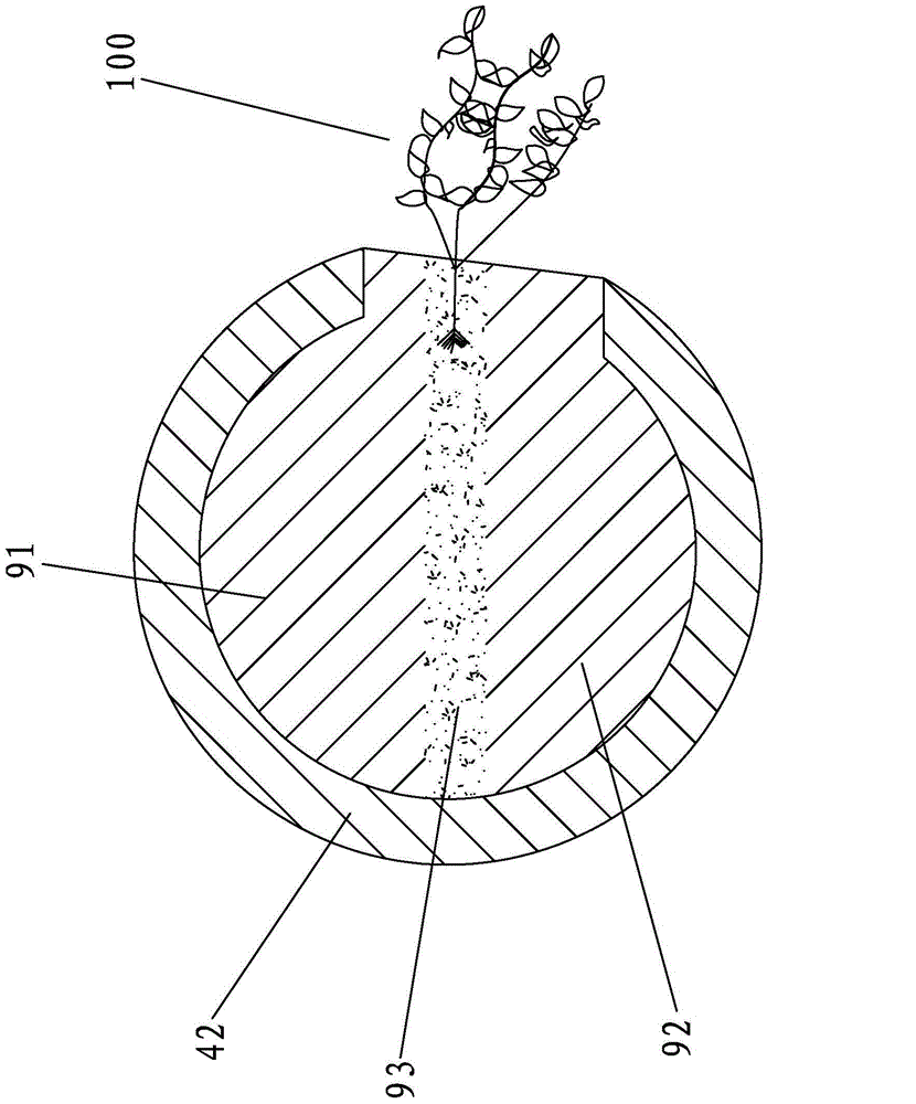 Fish and vegetable coexistence cultivating and culturing system