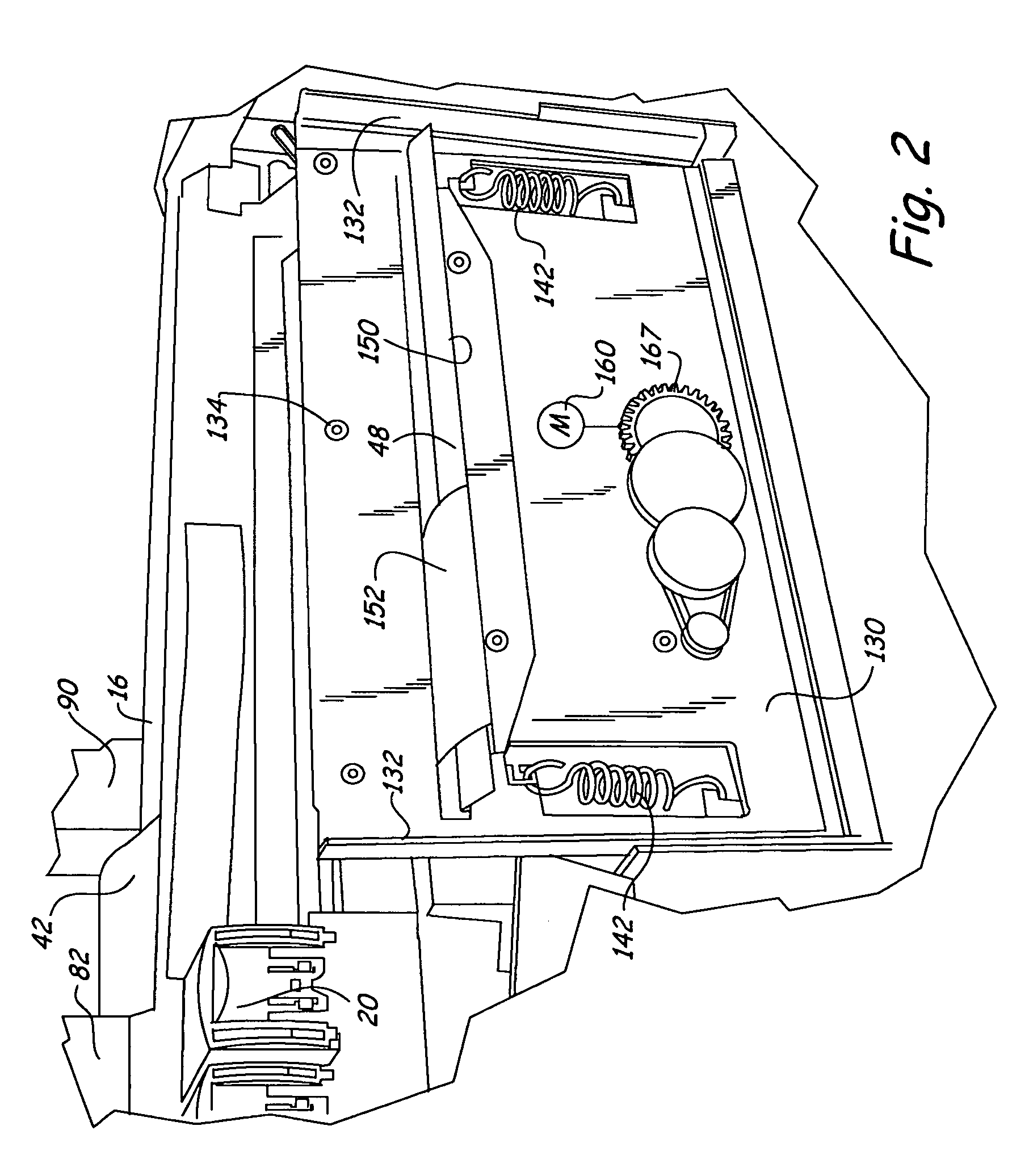 Label printer with label supply feed control