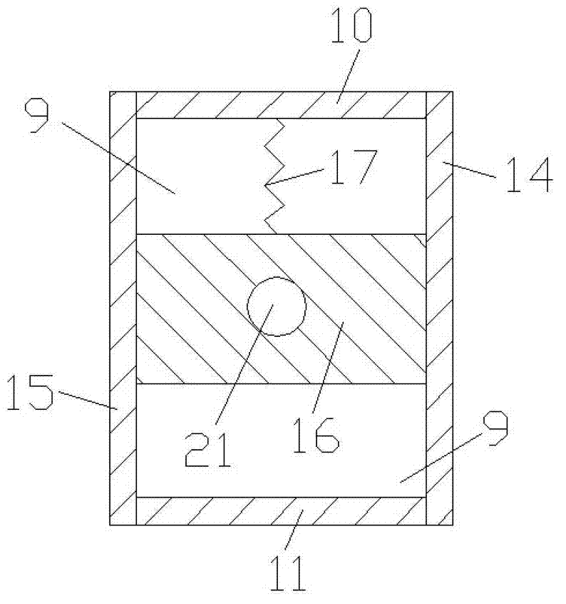 Pneumatic intake-exhaust circulation device