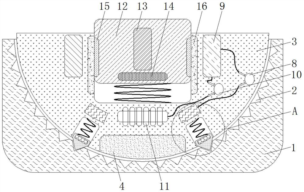 A fixing device for computer software information collection with automatic level adjustment