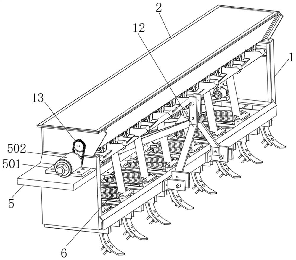 Electric chemical fertilizer spreading equipment and using method thereof