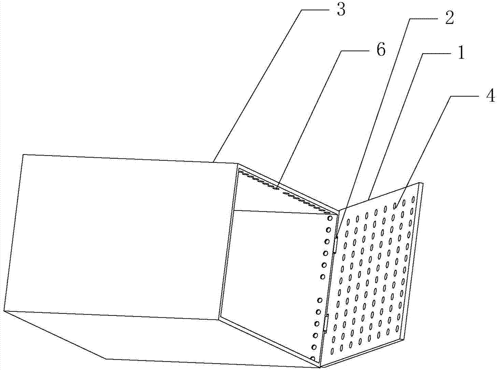 Air curtain structure of freezer