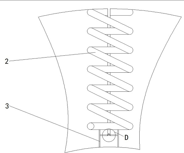 Forging equipment capable of preventing protrusions on surface of part during large annular forging