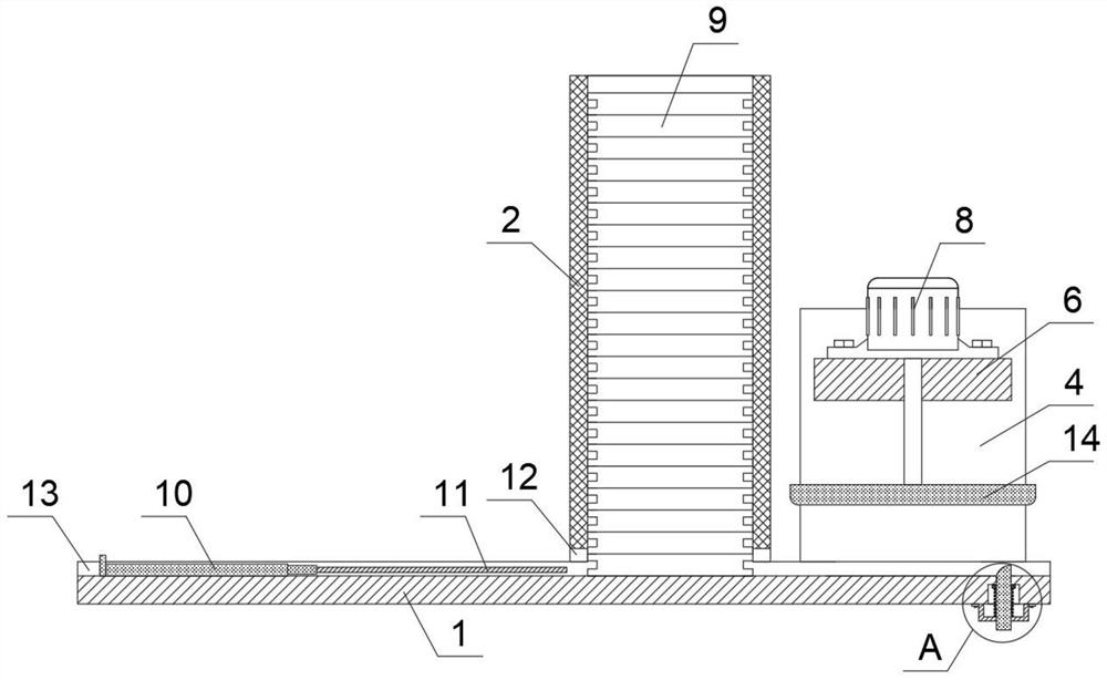 A chip resistor precision engraving machine