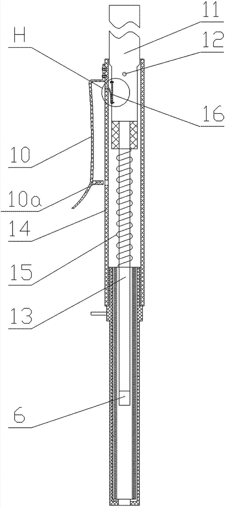 Magnetic field intensity controllable electrochemical immune sensor