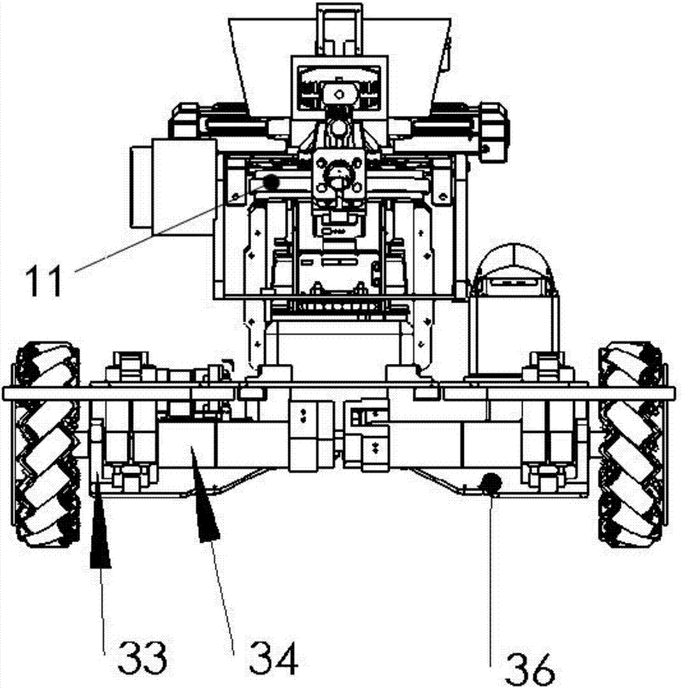 Security protection patrol robot