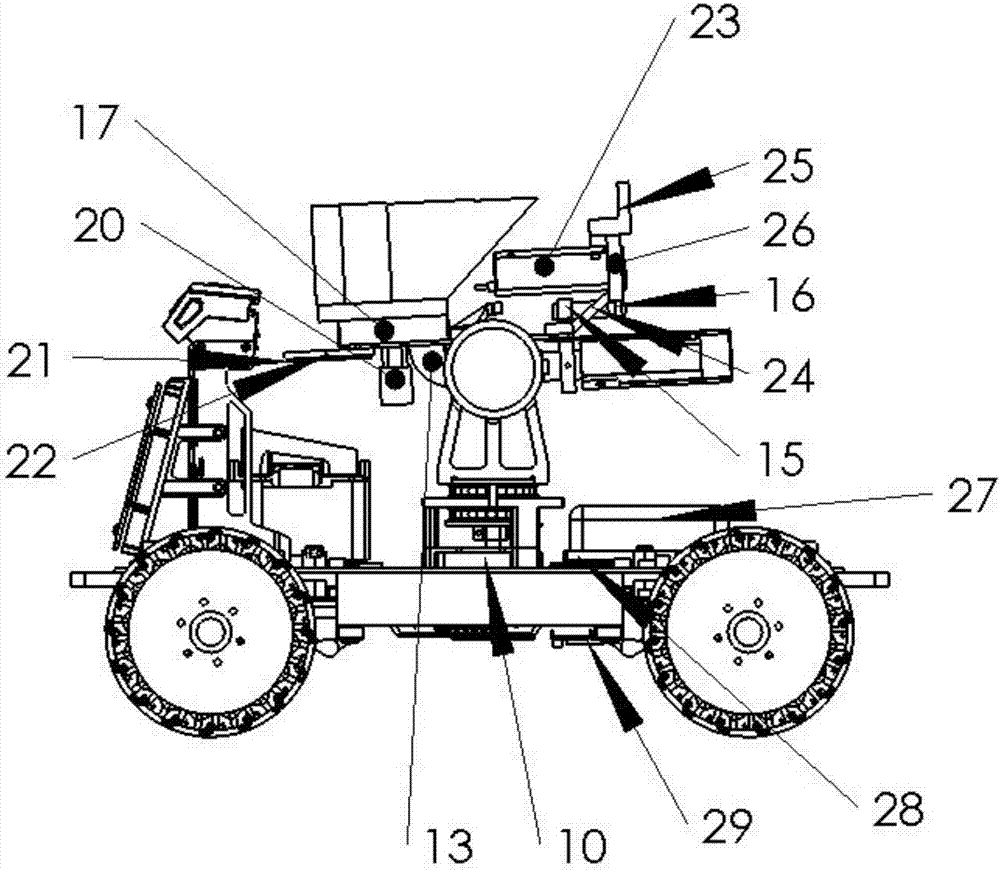 Security protection patrol robot