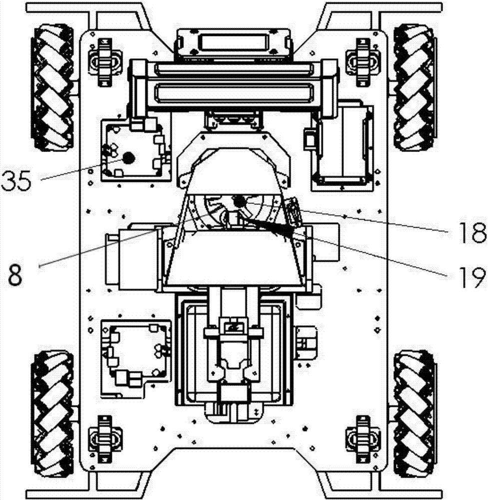 Security protection patrol robot