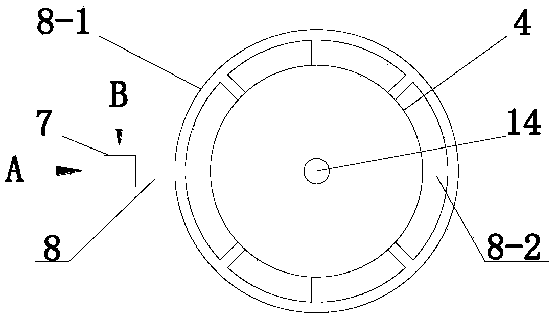 Gas-liquid-solid three-phase fluidized bed sorting machine and sorting method thereof