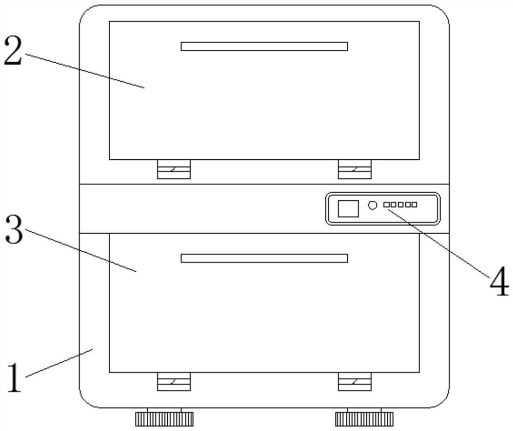 Intelligent cupboard with automatic dish washing function