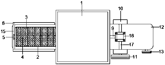 Sand sieving equipment for buildings and working method thereof