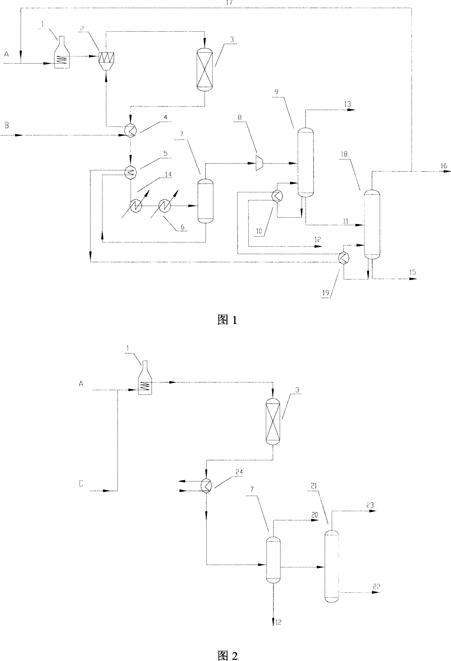 Method for preparing propylene by catalytic cracking olefin of containing carbon