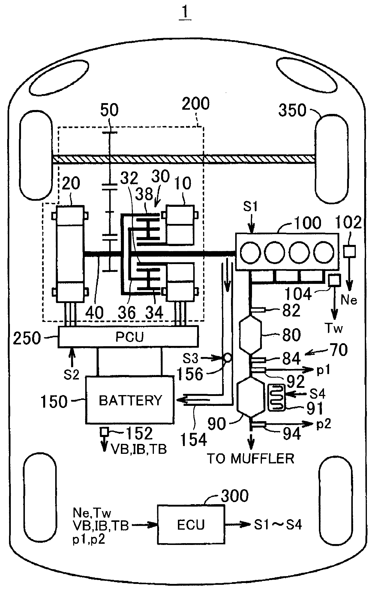 Hybrid vehicle and method of controlling the same