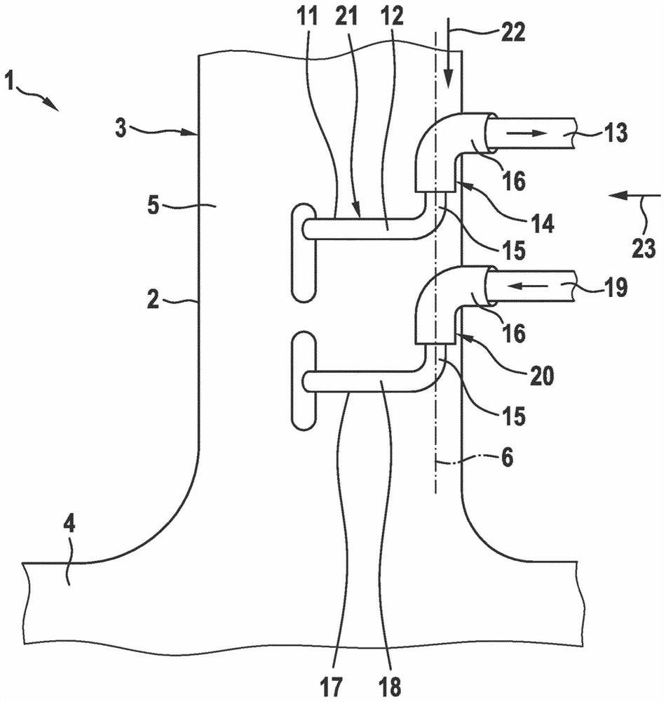 Liquid system and motor vehicle comprising such a liquid system