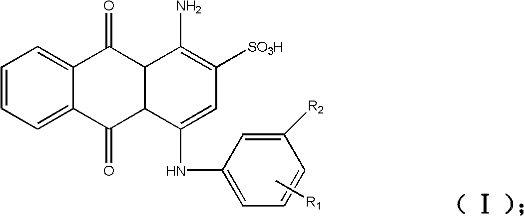 Acid dye composition for nylon dyeing