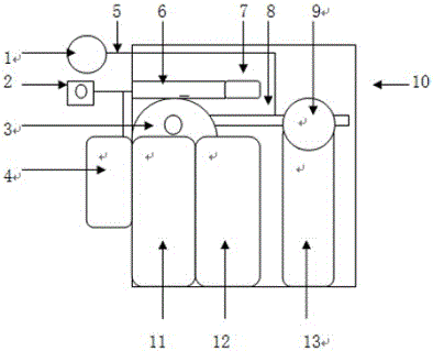 Emergency floating device for vehicle