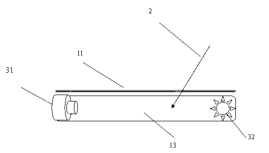 Training device for puncture operation