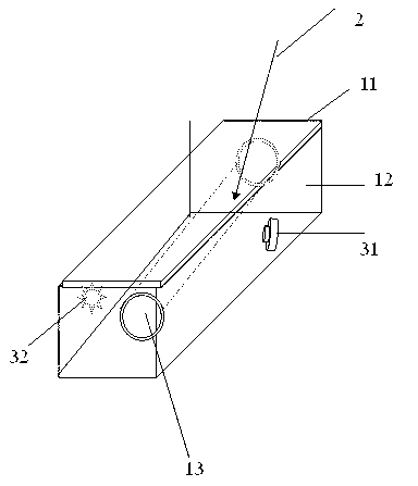 Training device for puncture operation