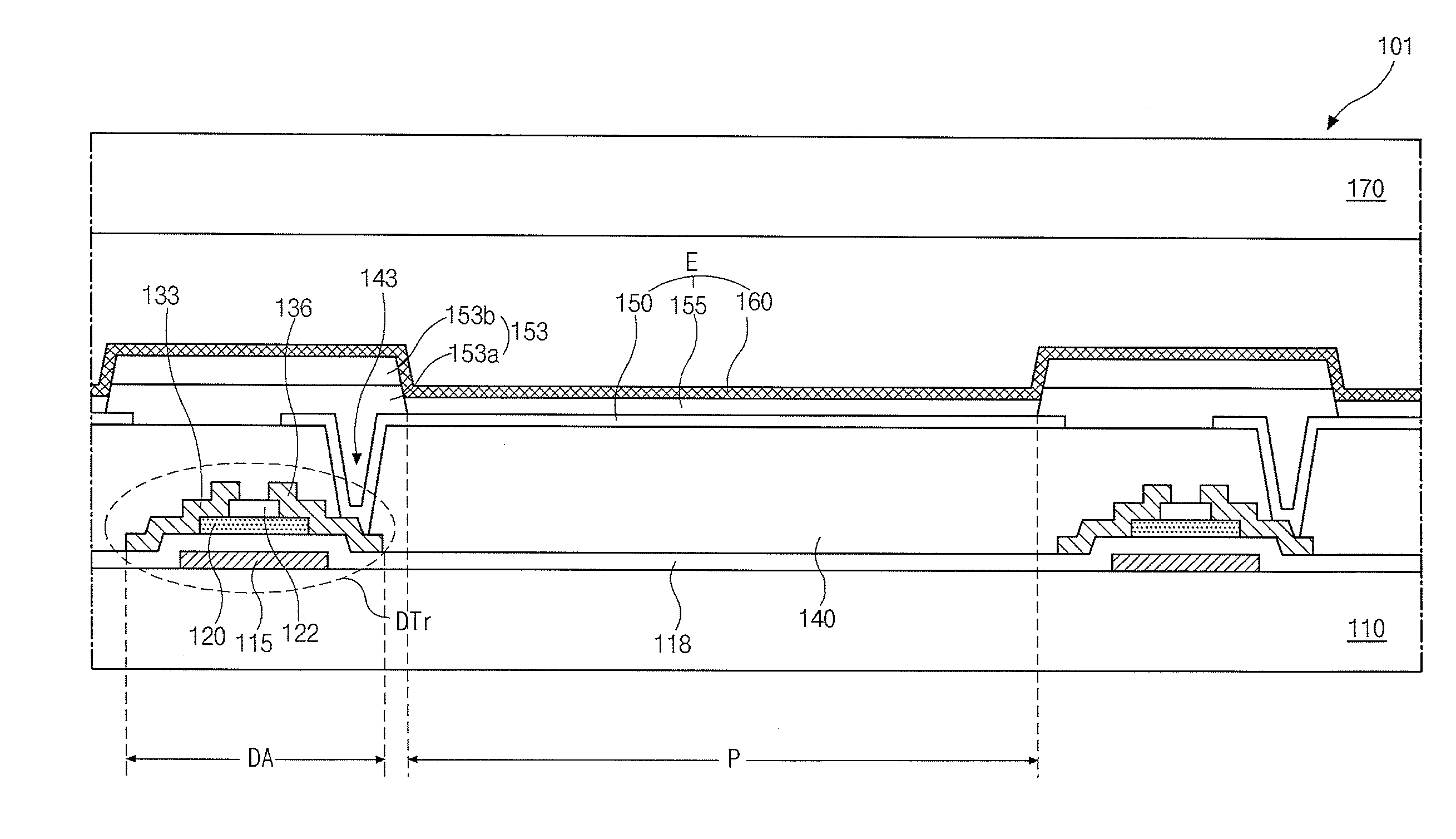 Organic light emitting diode display device and method of fabricating the same