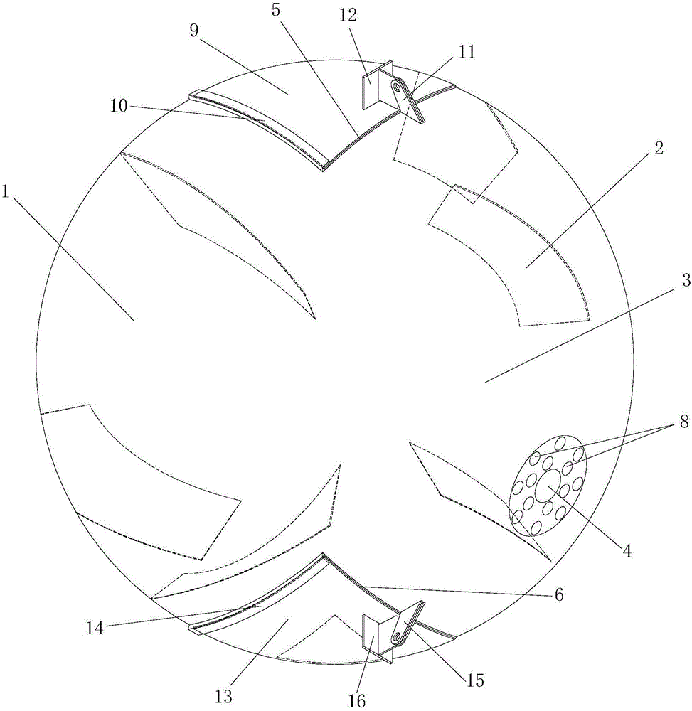 Spherical stirring device