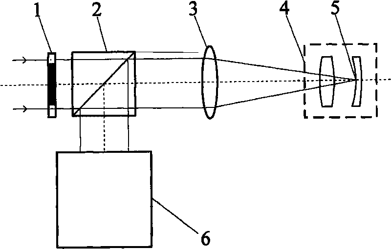 Method and device for measuring axial gaps of differential confocal lens set