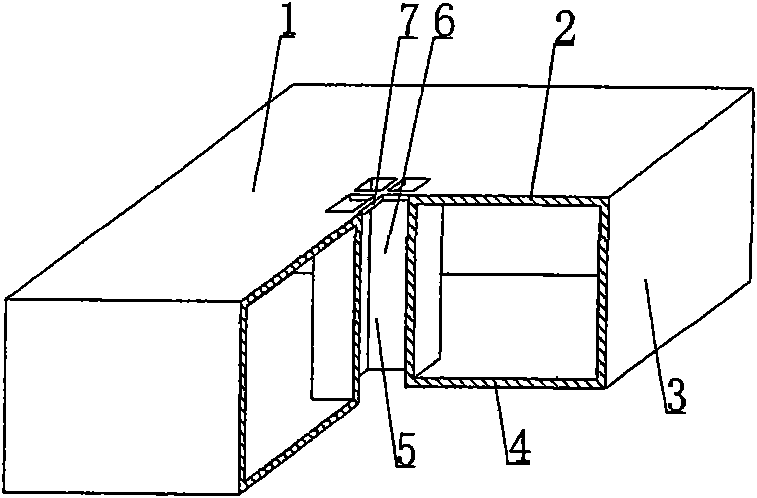 Light permanent tube shell for filling concrete