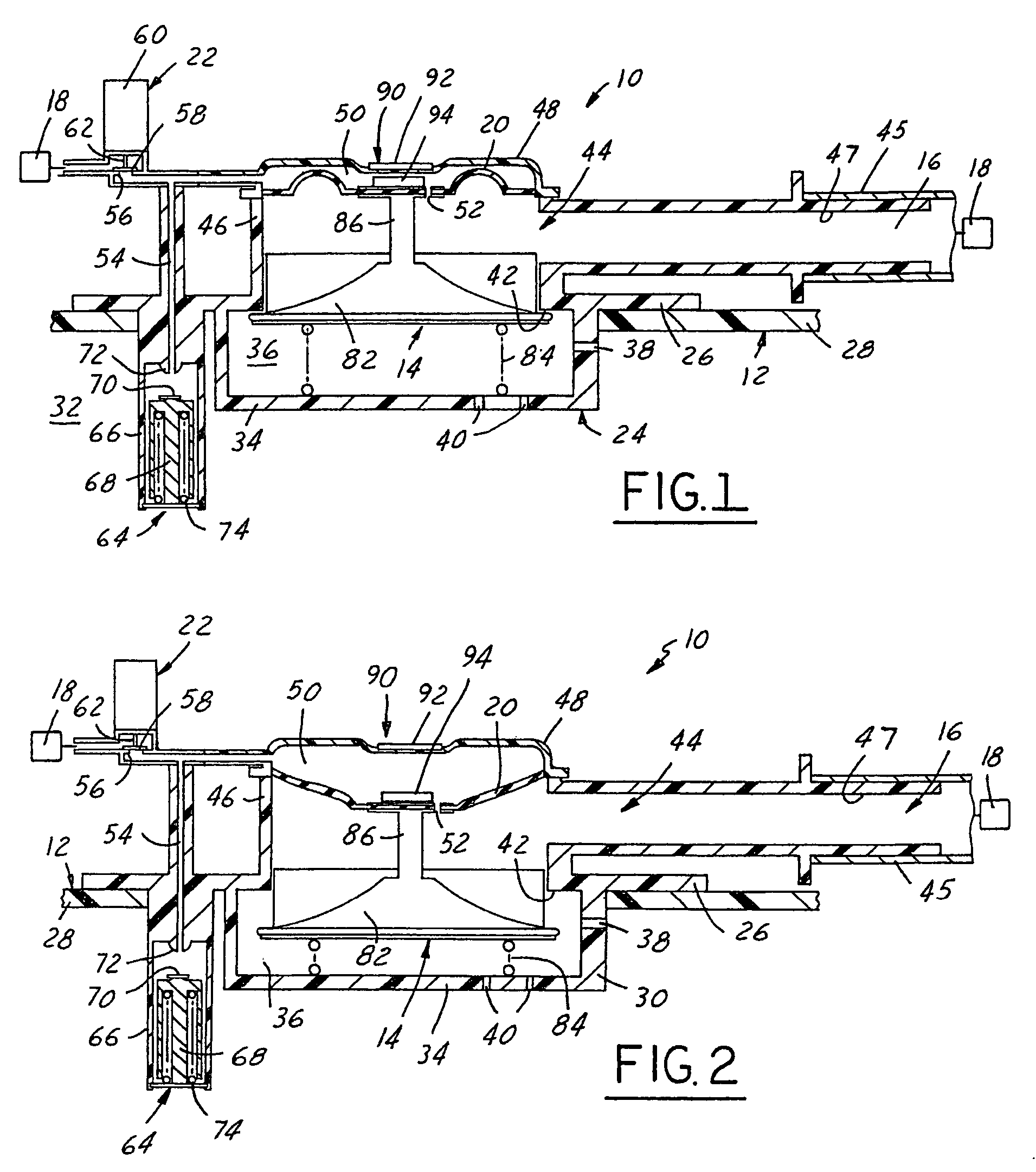 Valve assembly and refueling sensor