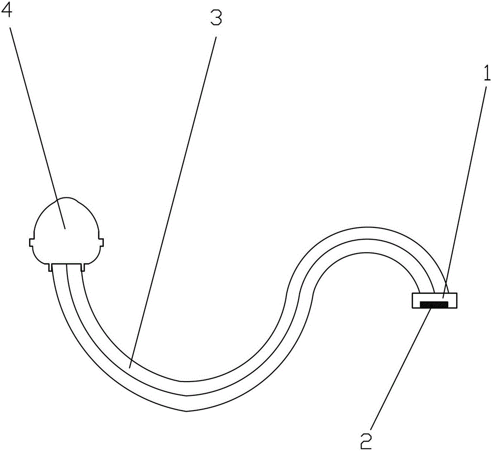 A kind of LED guide light and its manufacturing method