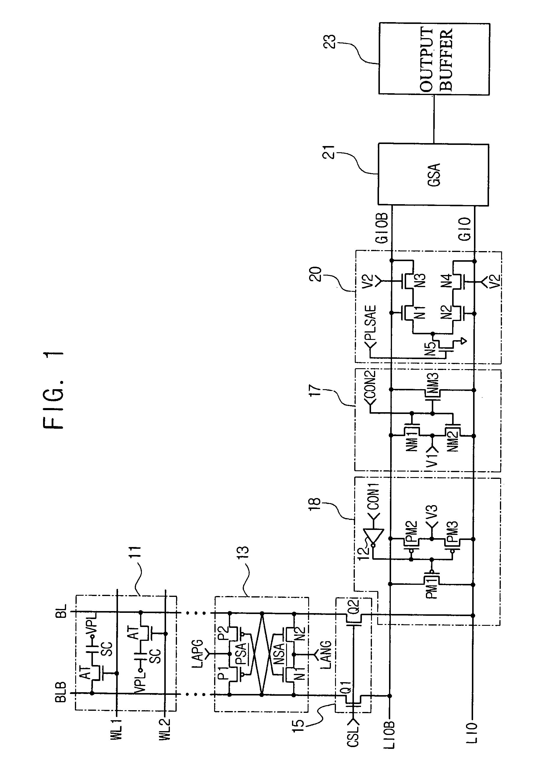 Semiconductor memory device having improved local input/output line precharge scheme