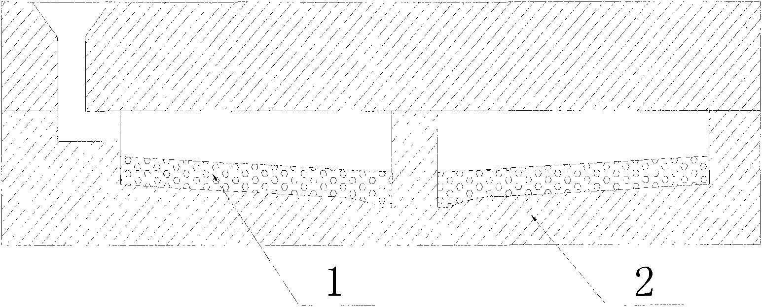 Composite lining plate of ball mill and preparation method thereof