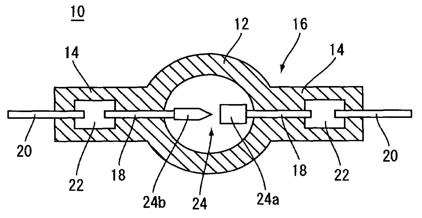 High-pressure discharge lamp