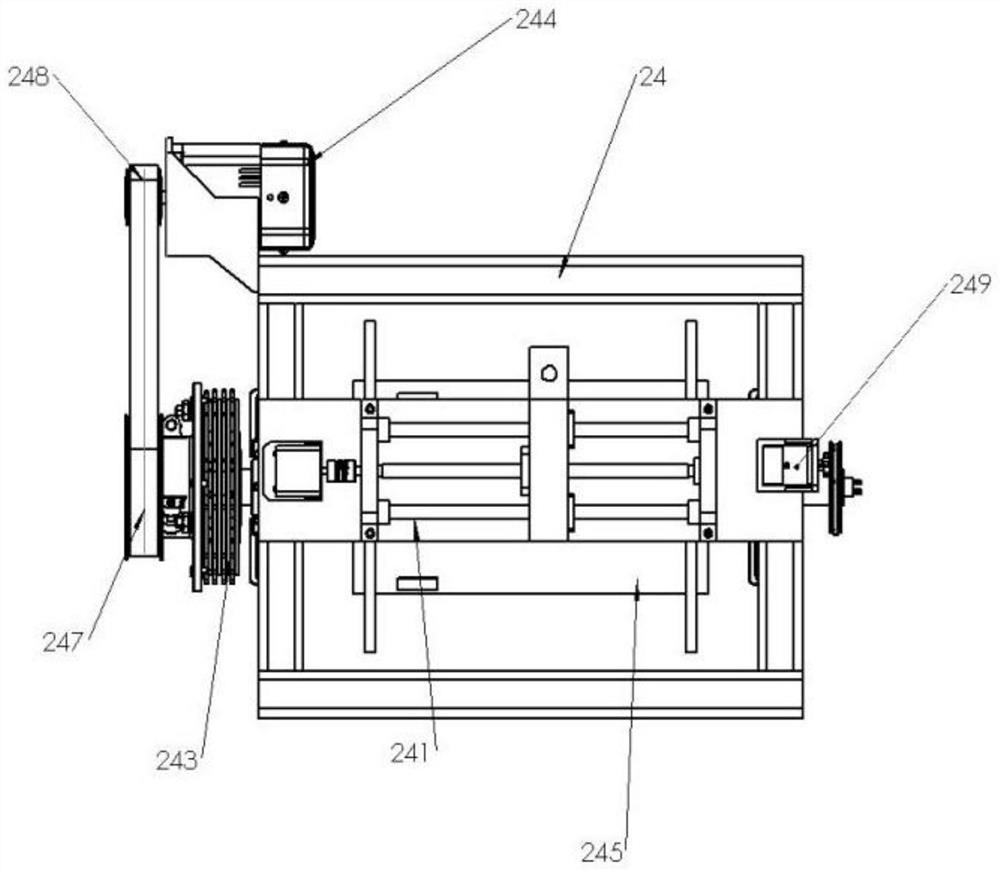 High-maneuverability mooring type high-rise fire rescue robot in complex environment