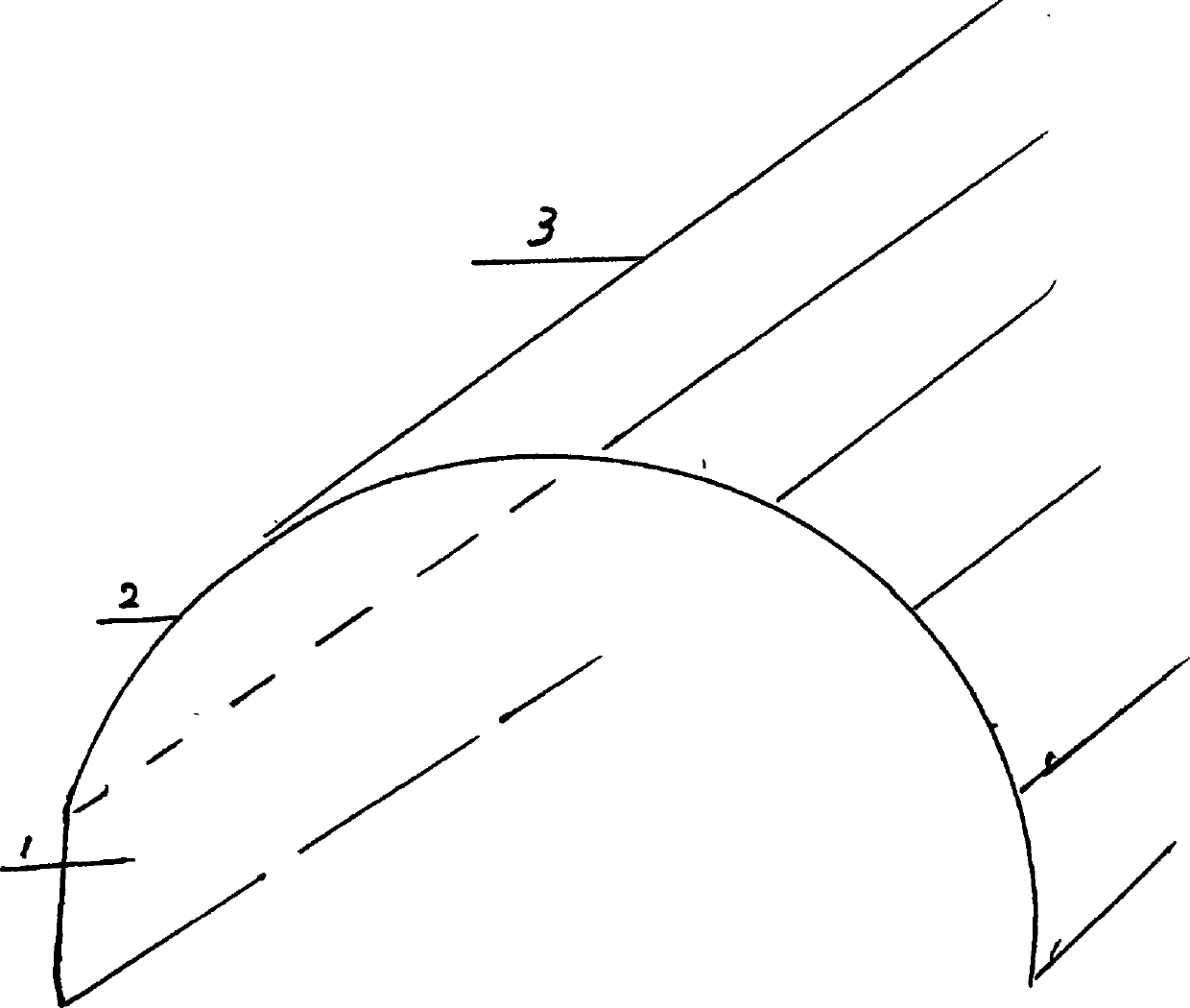 Construction of greenhouse capable of light heat conduction at night