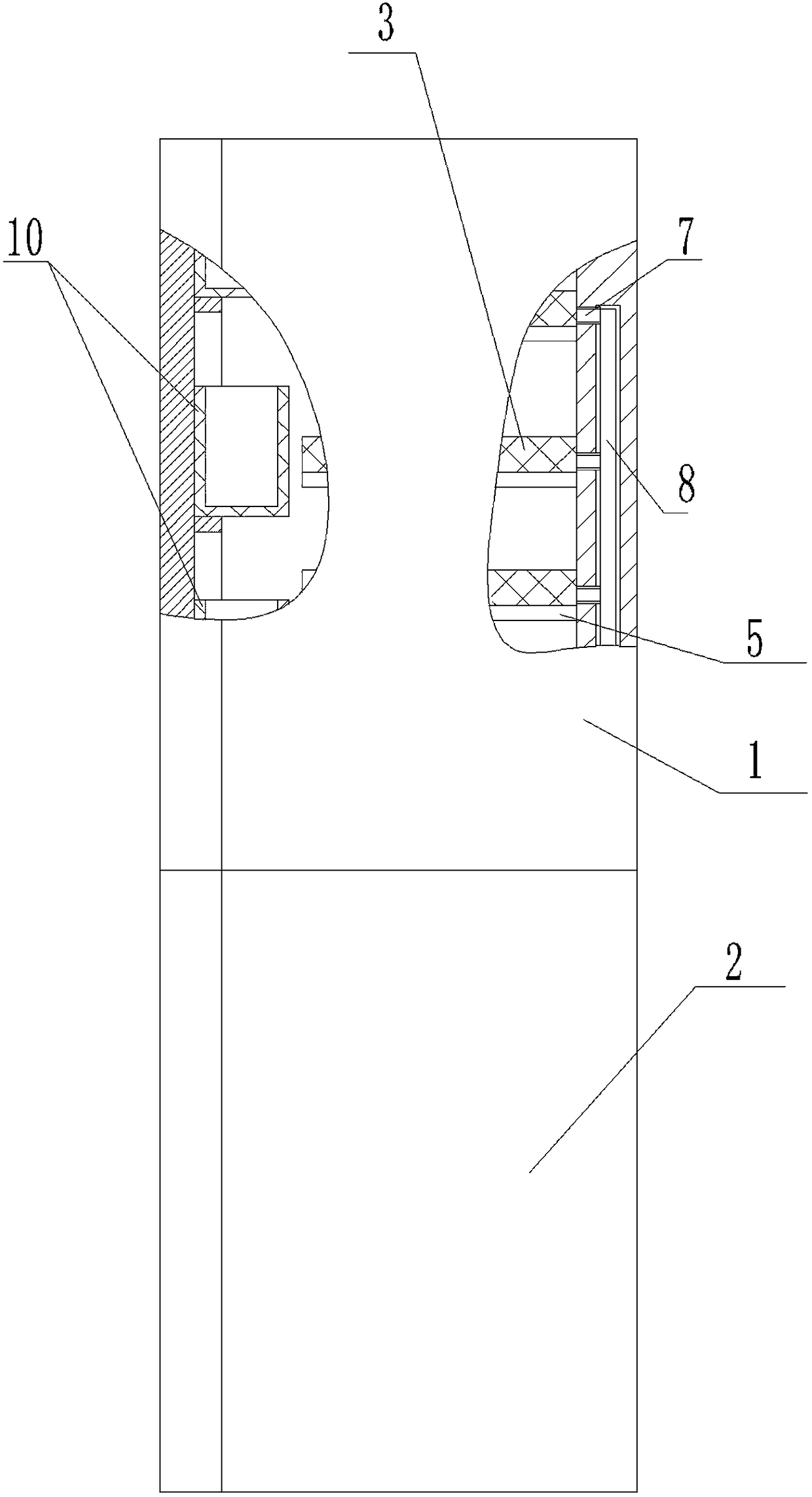 Refrigerator with antibacterial and deodorizing refrigeration chamber