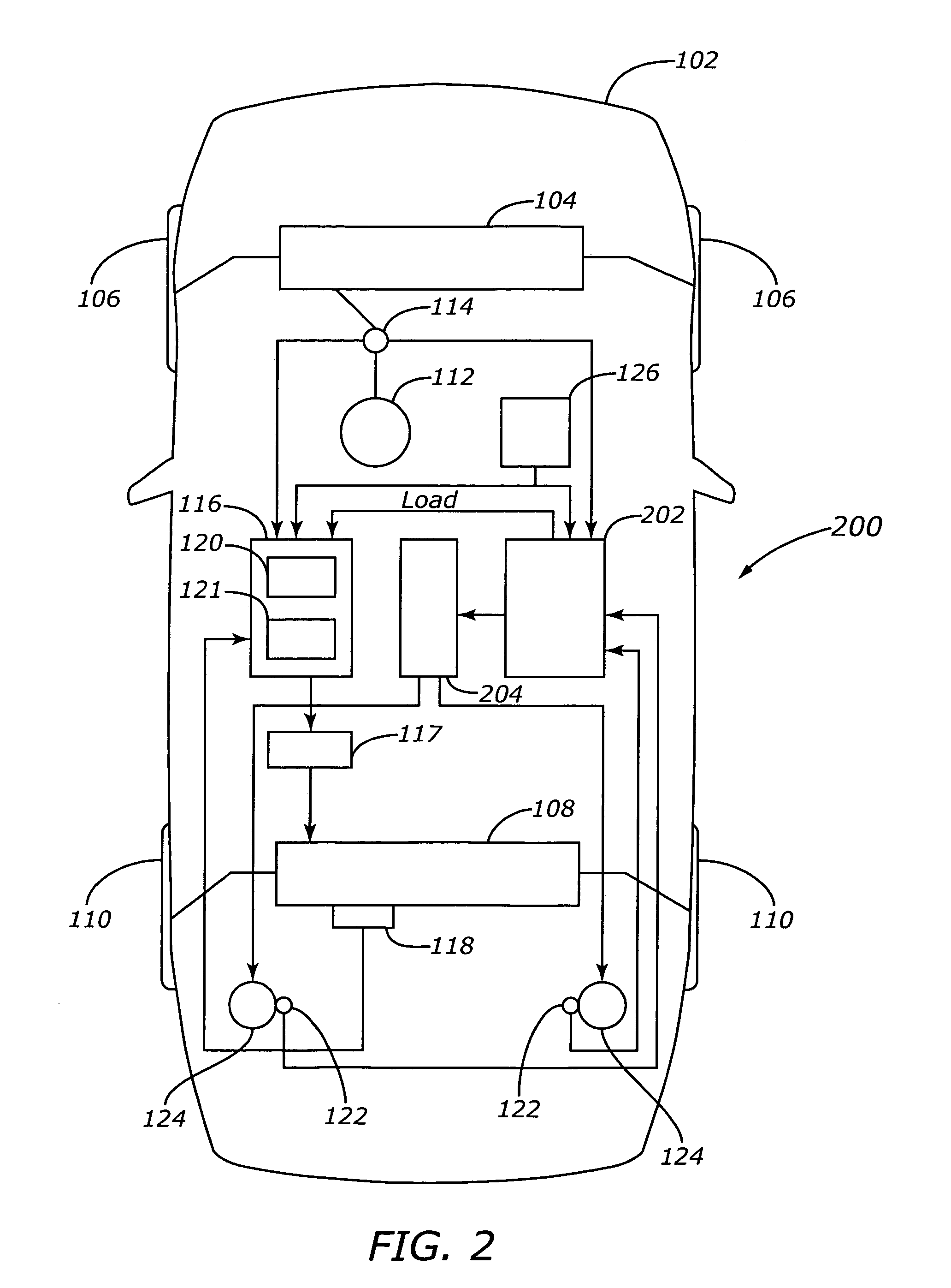 Vehicle load monitoring for four wheel steering