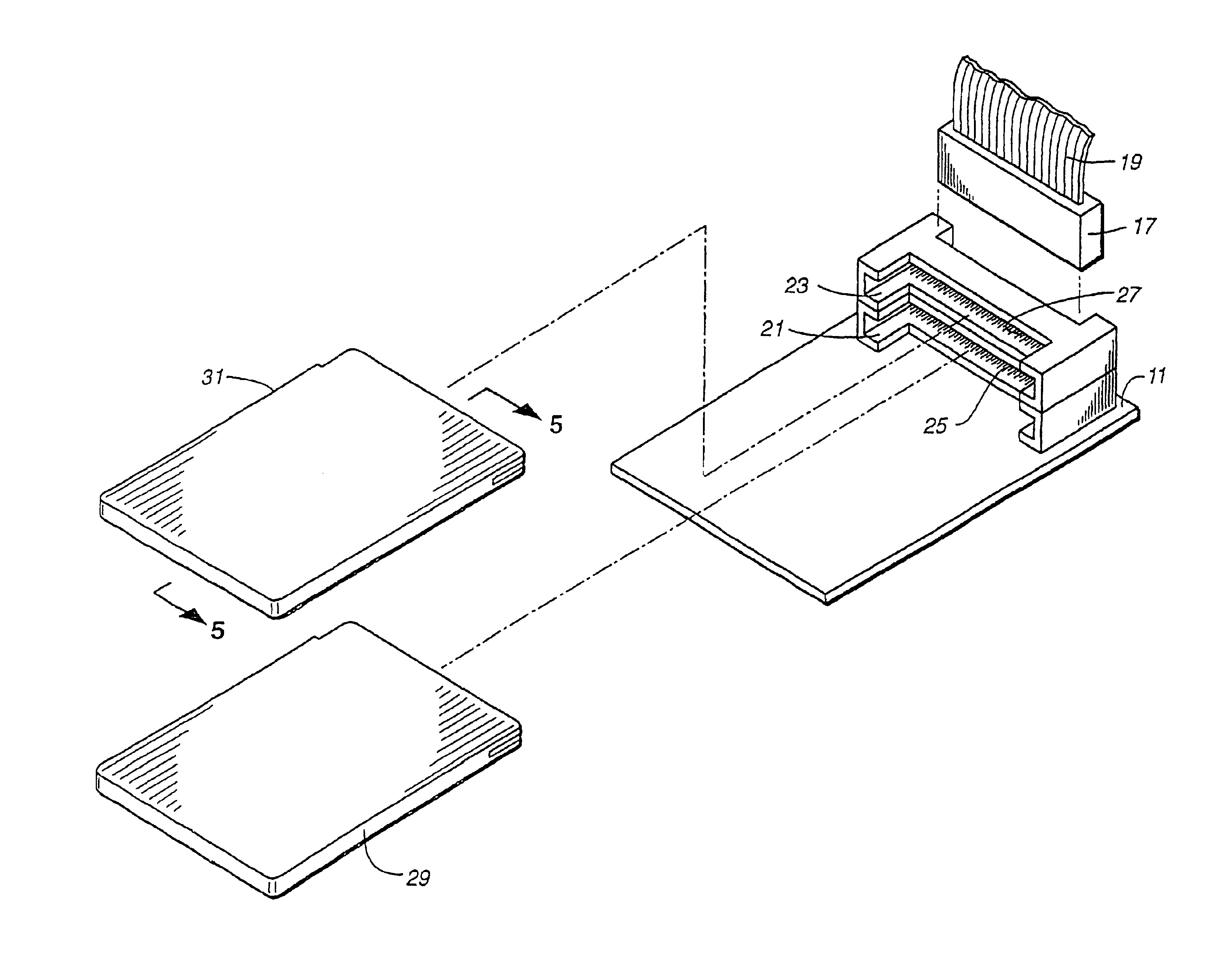 Computer memory cards using flash EEPROM integrated circuit chips and memory-controller systems