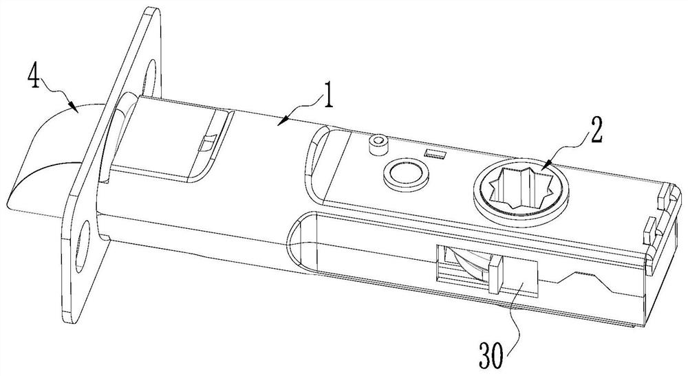 Spring bolt assembly of door lock