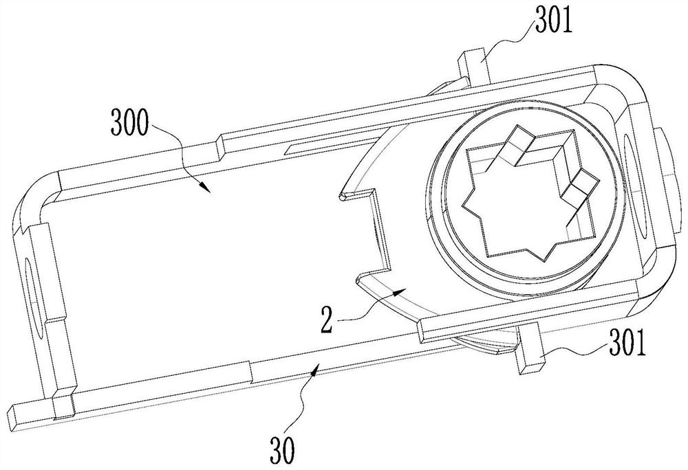 Spring bolt assembly of door lock