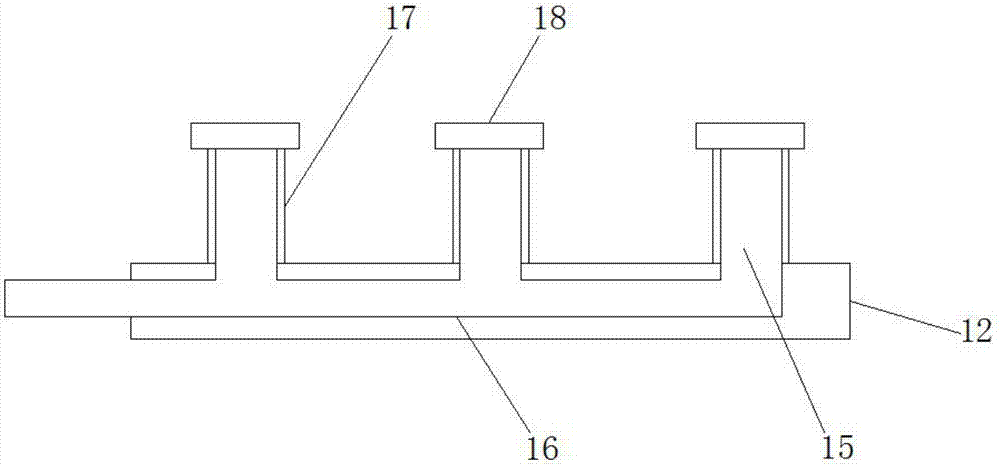 Energy-saving and environment-friendly placing table for security devices