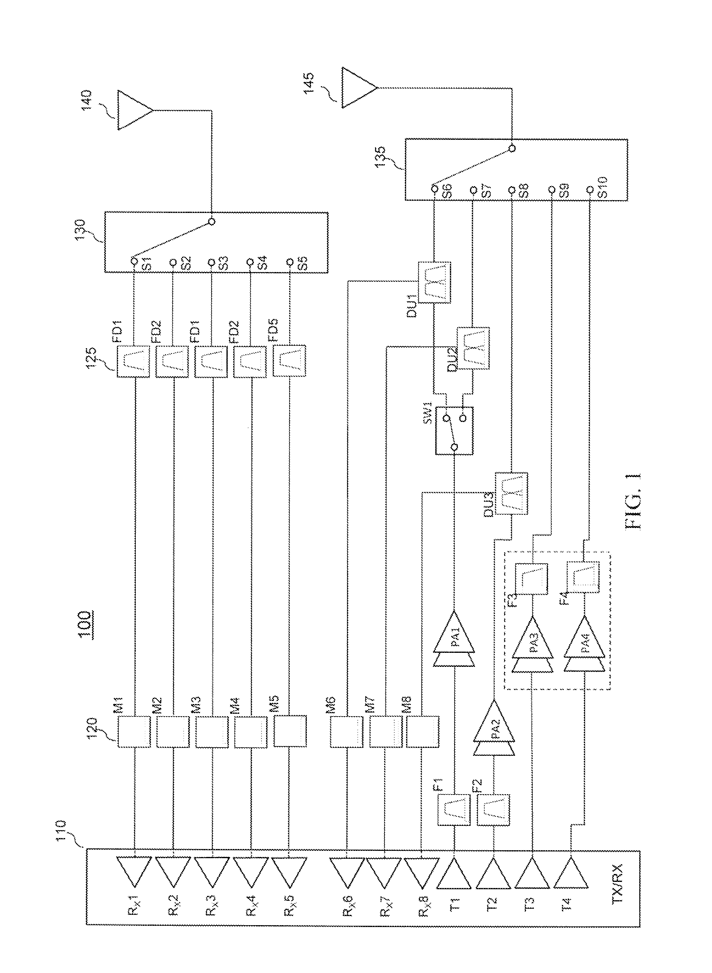 RF Switch with Integrated Tuning