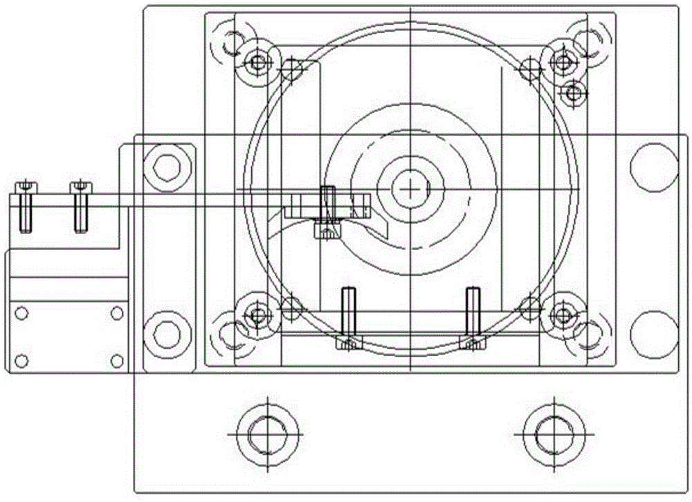 Glue coating device special for thin film bonding machine