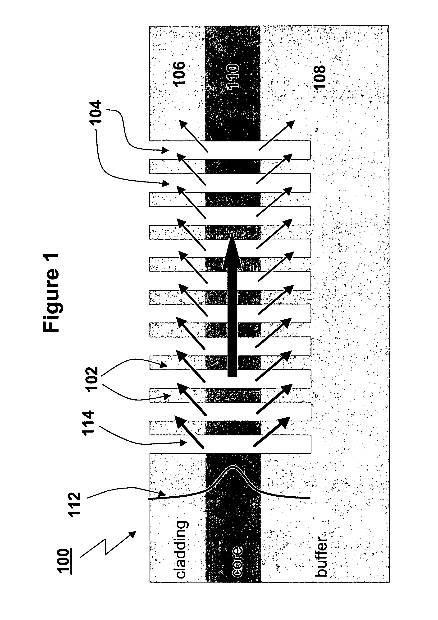 Optical waveguide structure